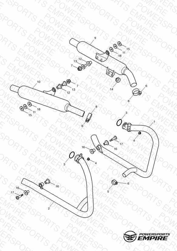 Exhaust System - Bonneville
