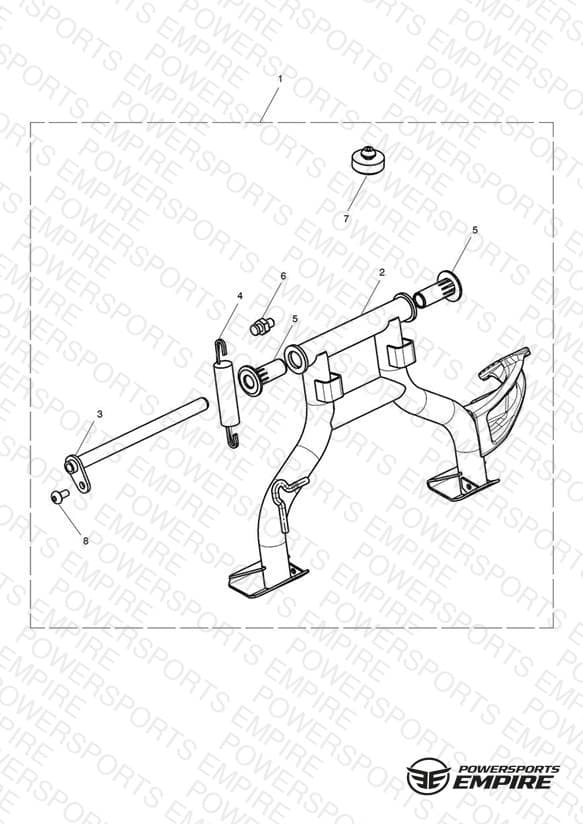 Centrestand Kit - 763042 >