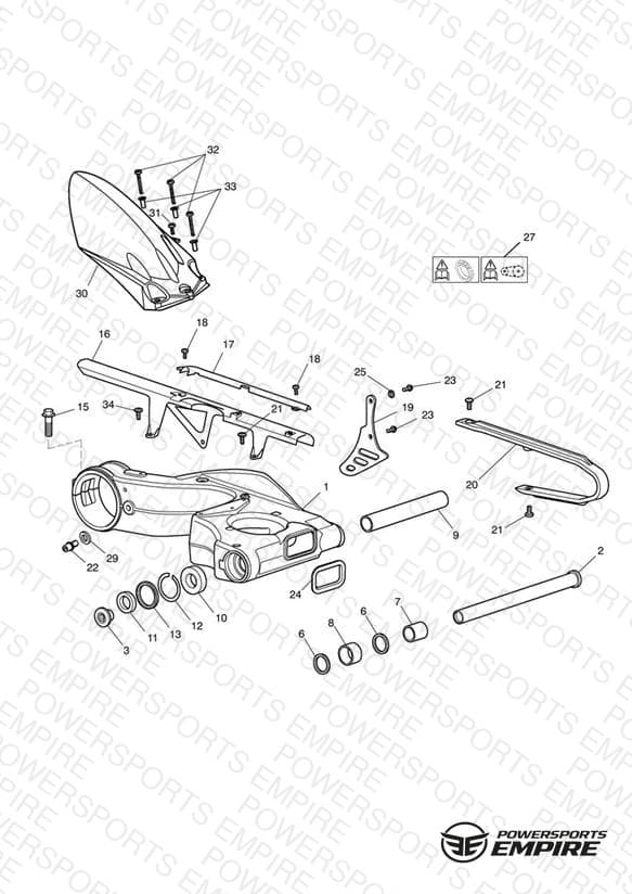 Rear Swinging Arm