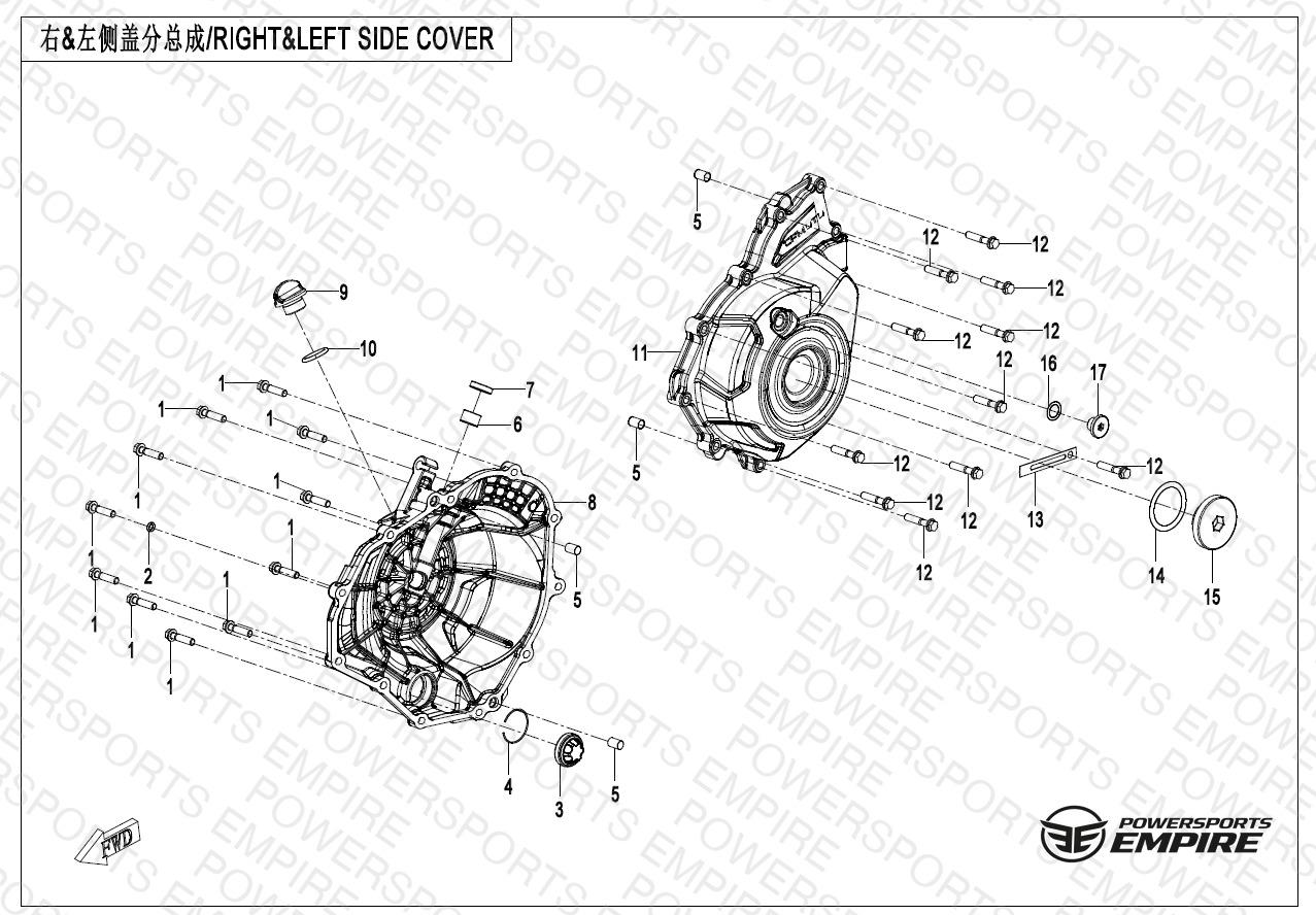 E01-2 — LEFT& RIGHT SIDE COVER