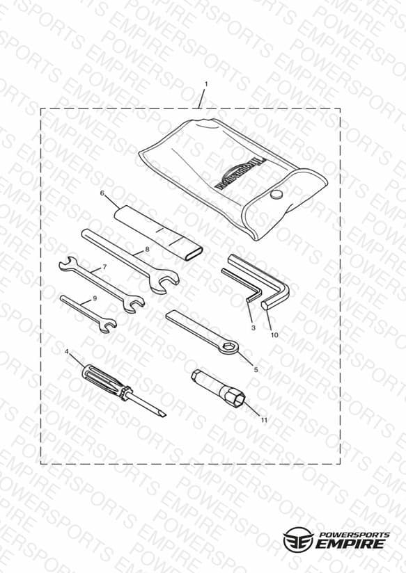 Tool Kit Double sided swingarm