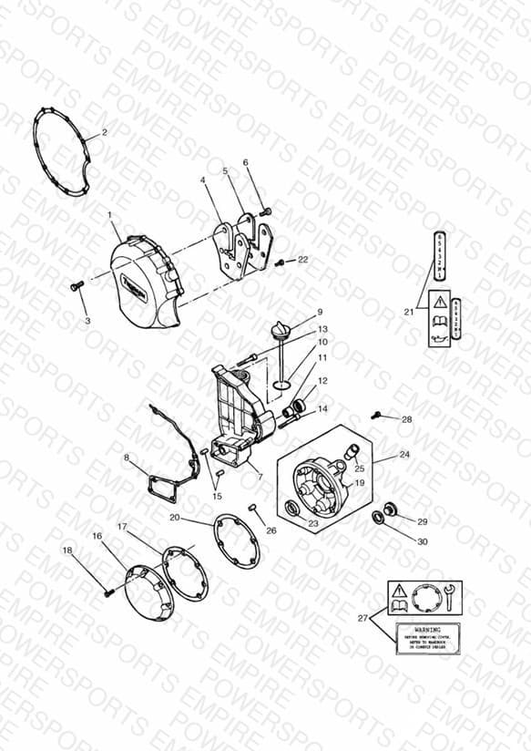 Engine Covers 4 Cylinder Grey 4902 »