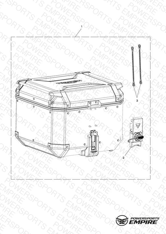 Top Box, Aluminium, Silver