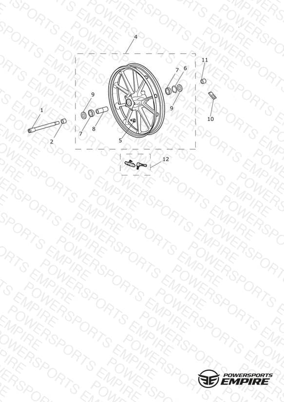 Front Wheel - Cast