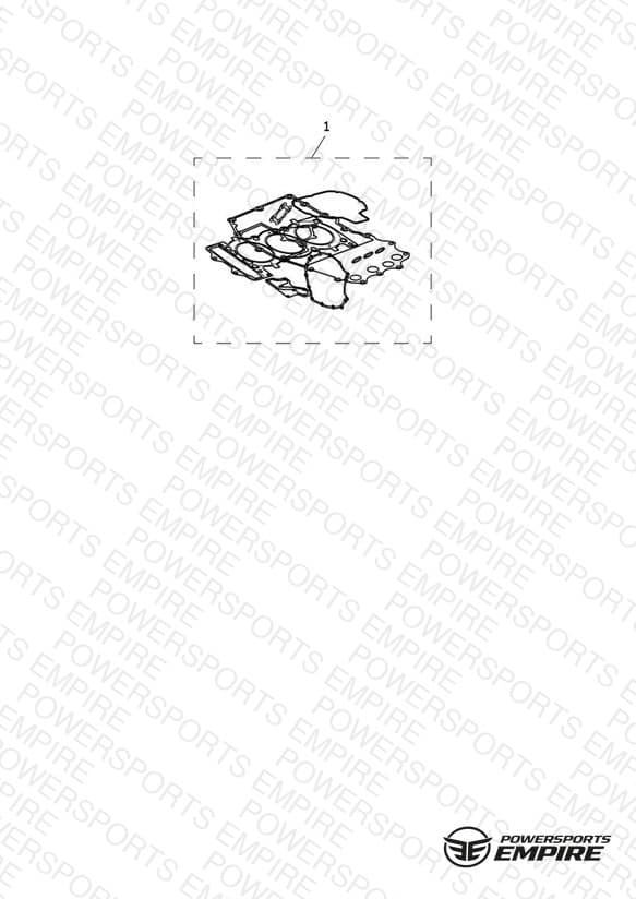 Gasket Kit, Full - Eng No BB3753 > All Expt BR/IN & BL1570 > BR/IN Only