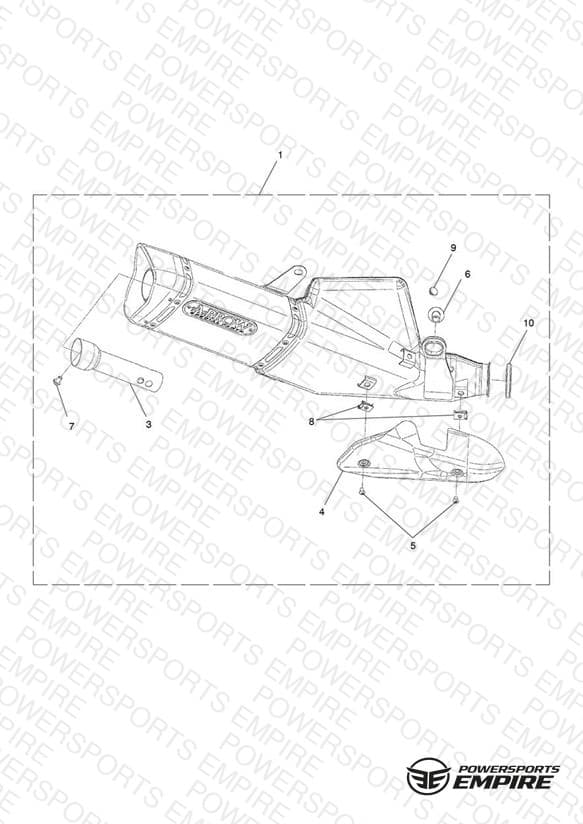 Silencer, Slip On, Arrow, UC - USCal Only