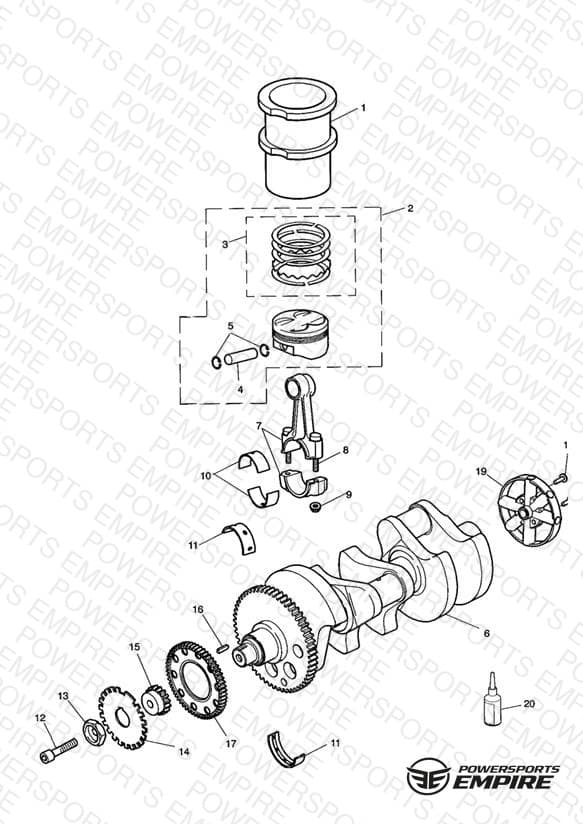 Crankshaft/Conn Rod/Pistons and Liners