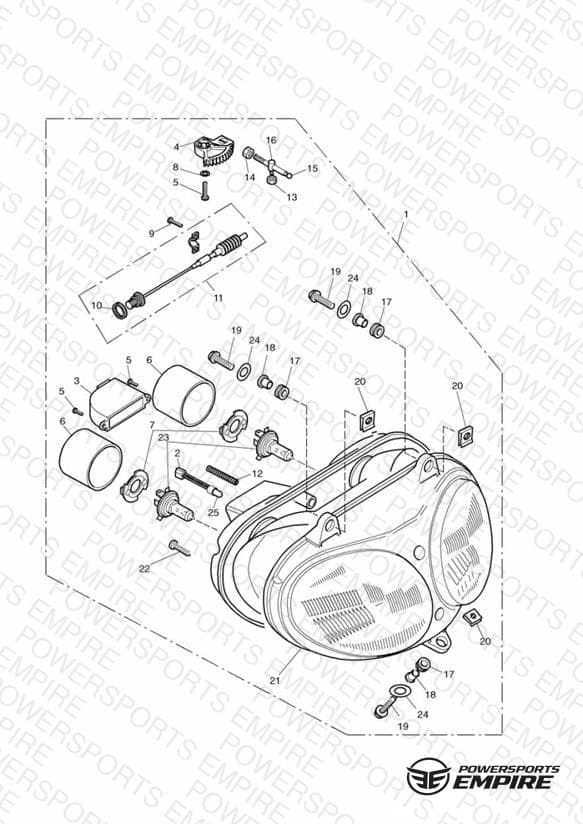 Headlight/Mountings