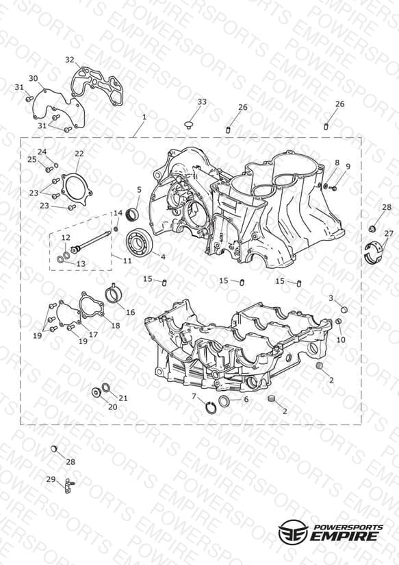 Crankcase & Fittings