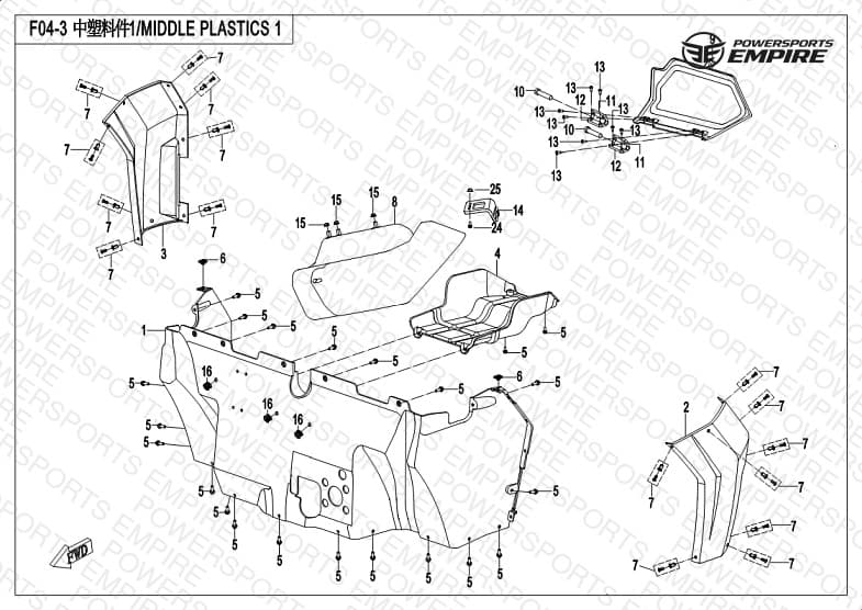 F04-3 — MIDDLE PLASTIC
