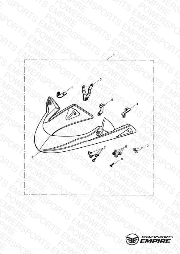 Belly Pan Kit, Std Colours