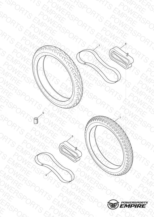 Tyres, Valves & Balance Weights - Bonneville T100