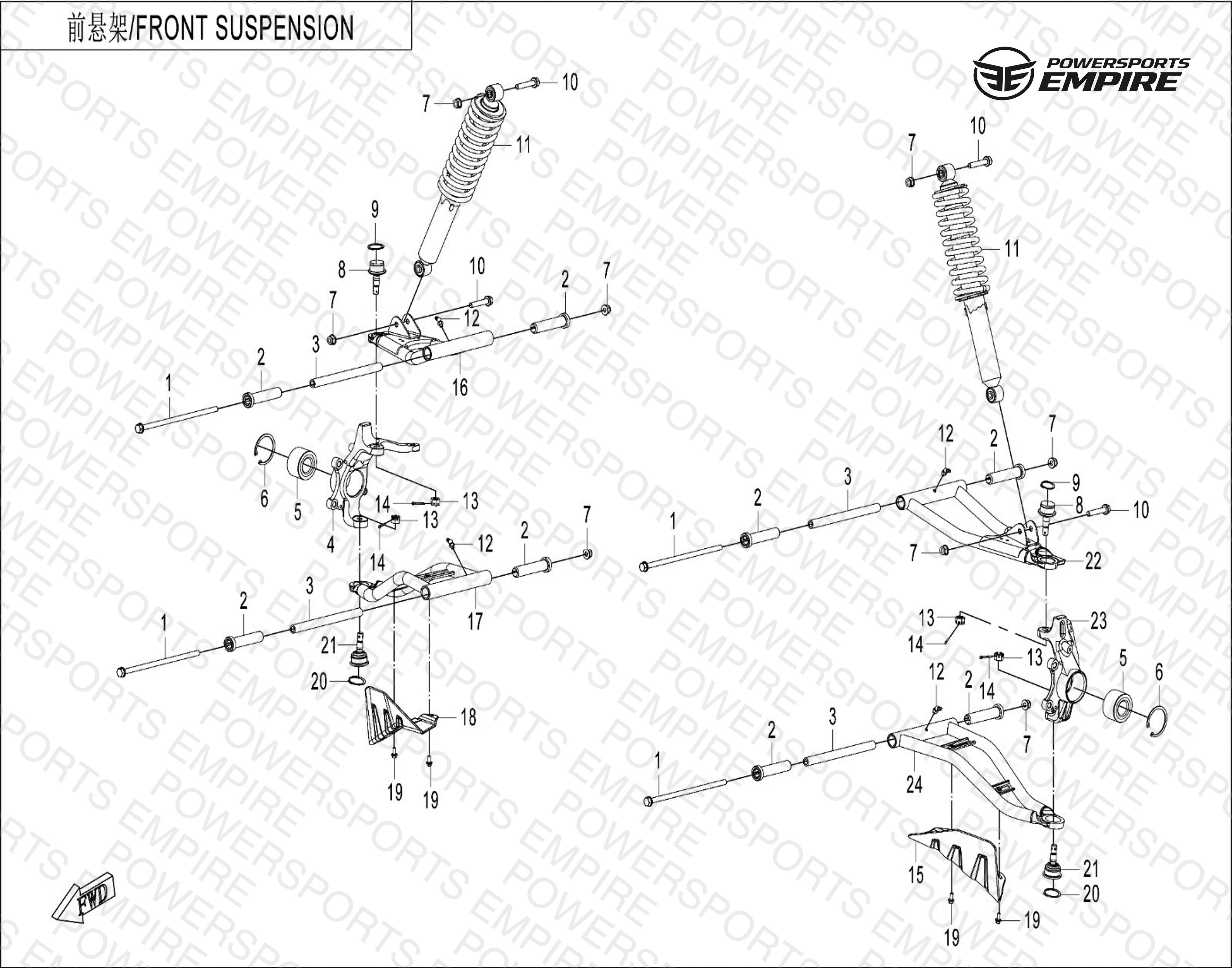 F05 — FRONT SUSPENSION