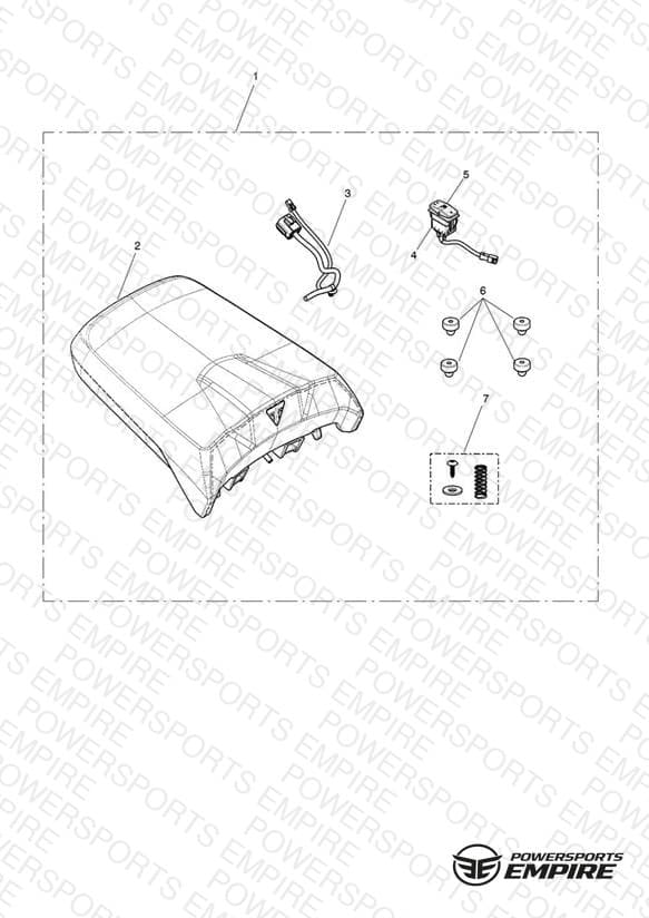 Pillion Seat, Heated Kit