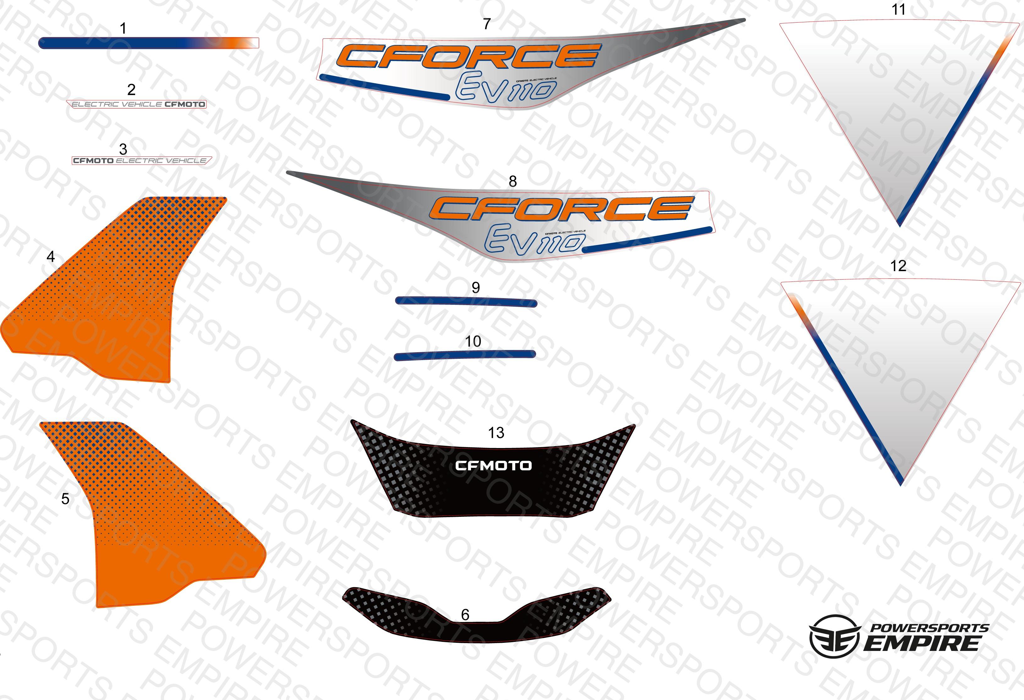 F19-2-C — DECAL KITS(NA,LAVA ORANGE)