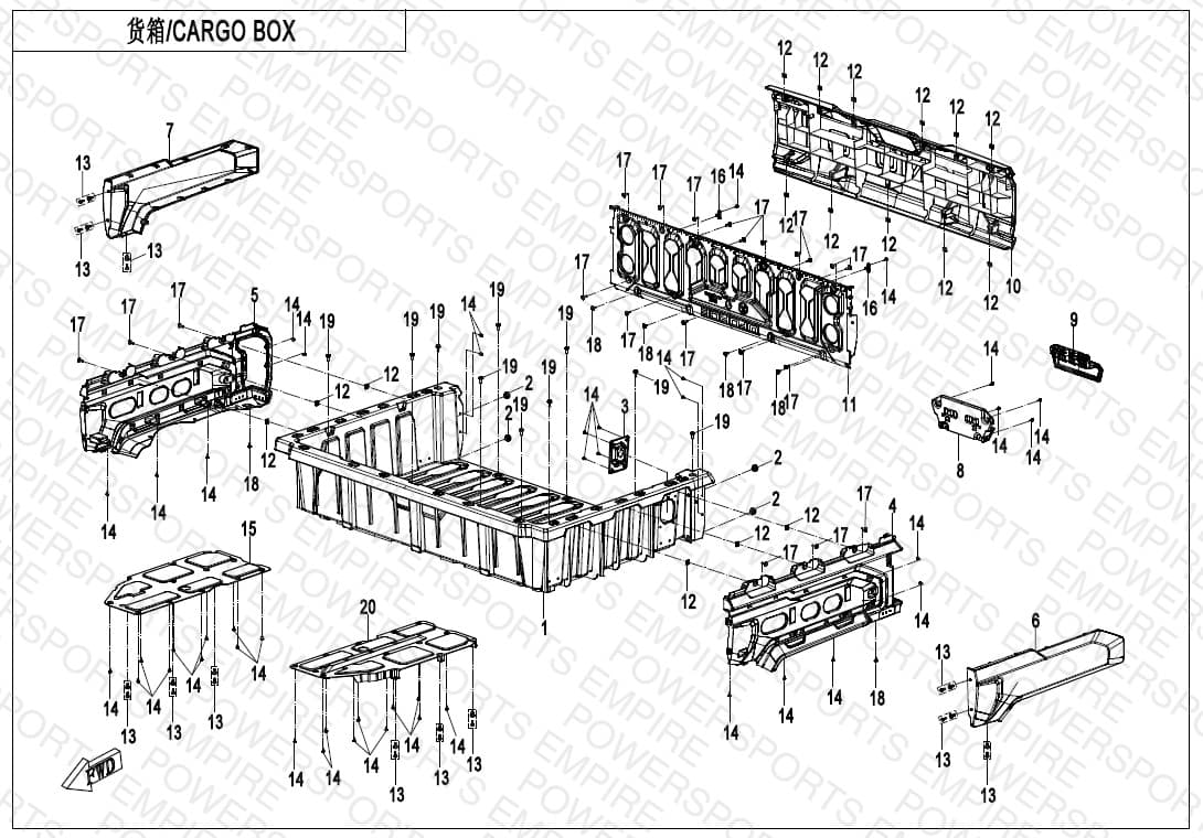 F22-1 — CARGO BOX