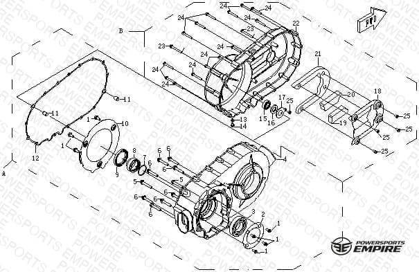 E04 — CVT HOUSING