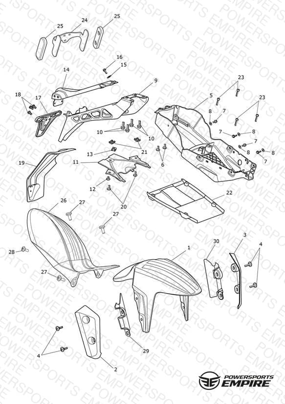 Mudguards - ABS Special Edition
