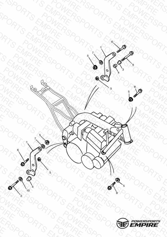 Linkage Carrier/Engine Mounting Bolts