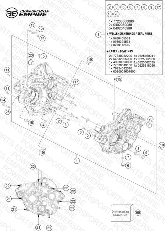 ENGINE CASE