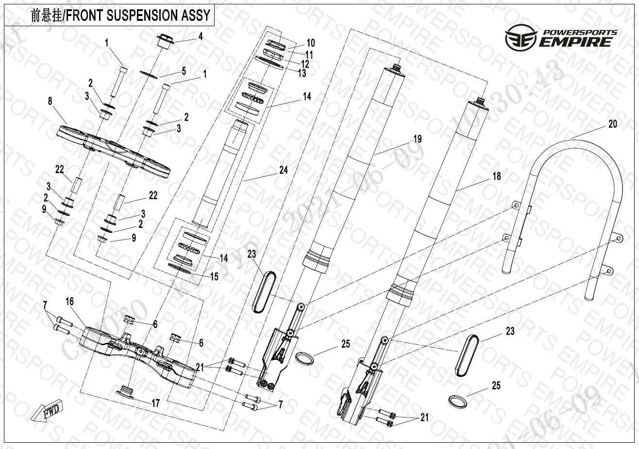 F05 — FRONT SUSPENSION