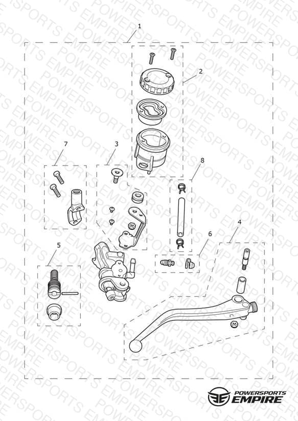 Front Brake Master Cylinder