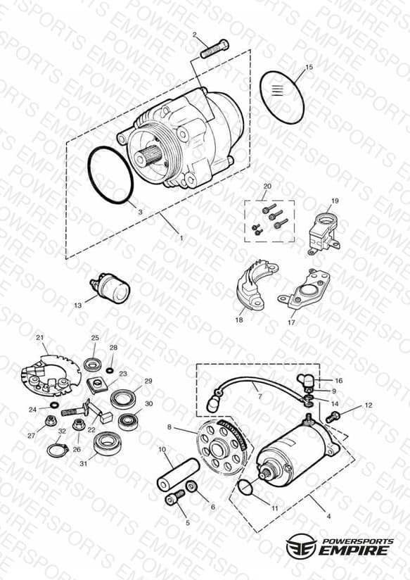Alternator/Starter