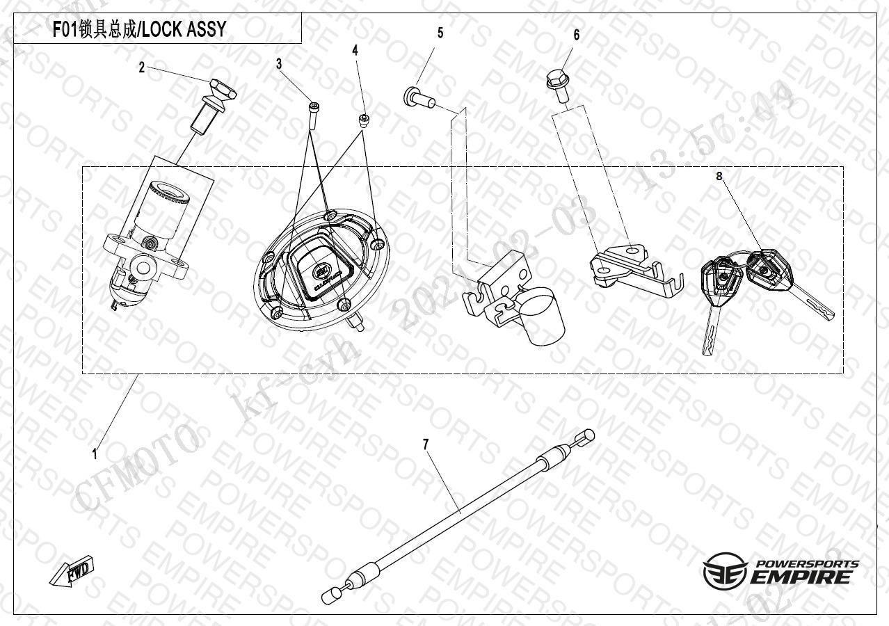 F01 — LOCK KIT