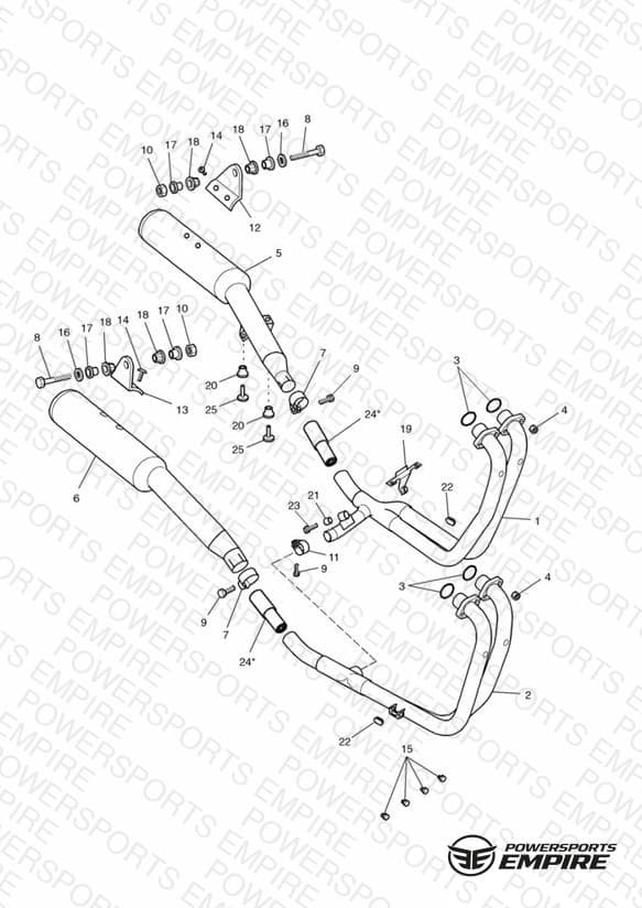 4 Cylinder Exhaust System