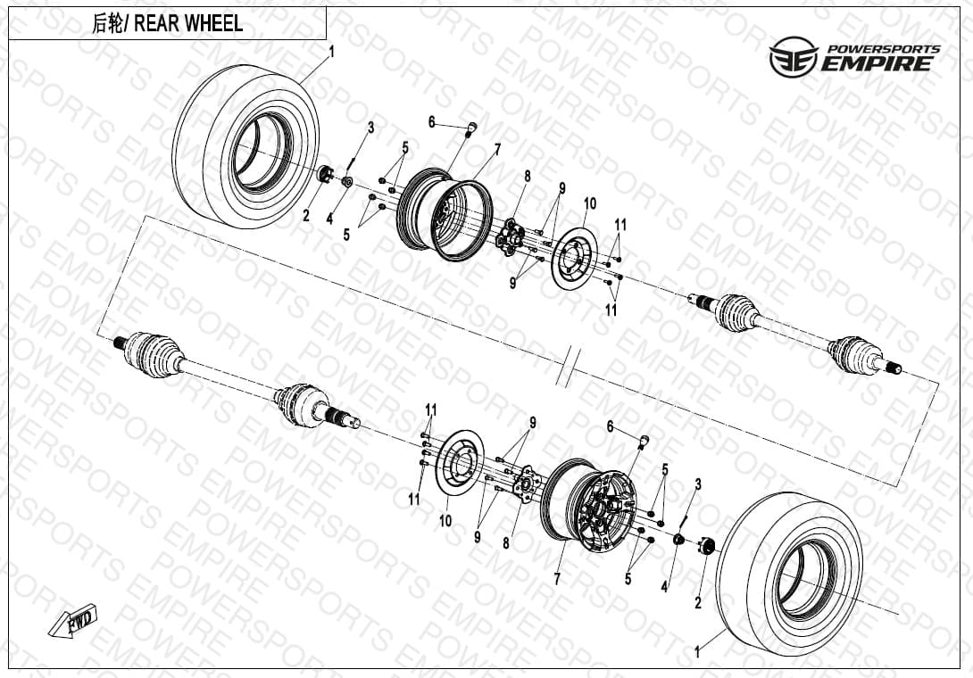 F11 — REAR WHEEL