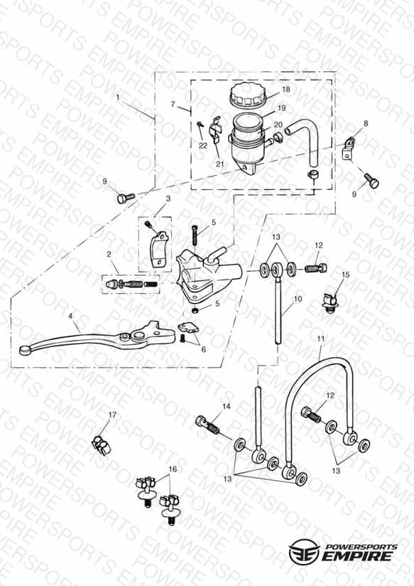 Front Brake Master Cylinder