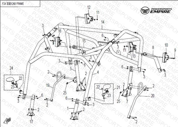 F24 — CAB FRAME