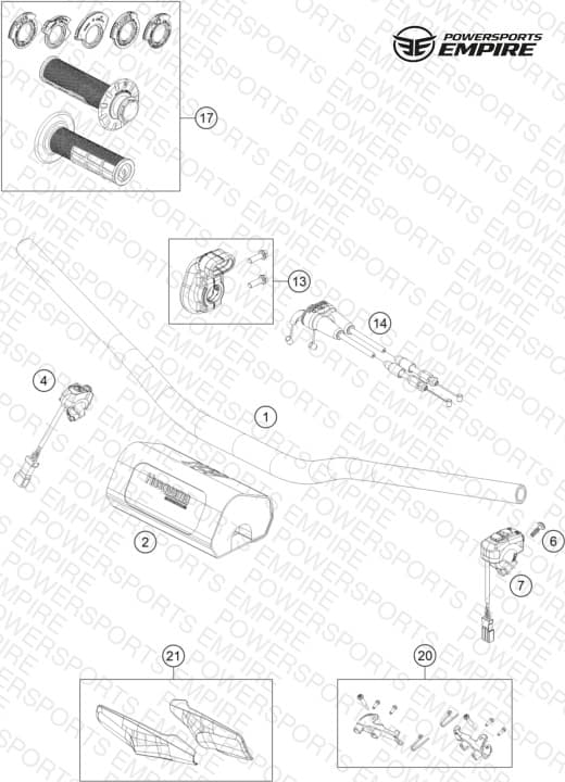 HANDLEBAR, CONTROLS
