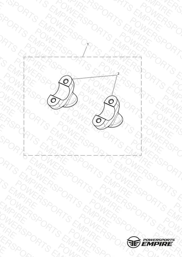 Riser Kit, Black, Unpinned