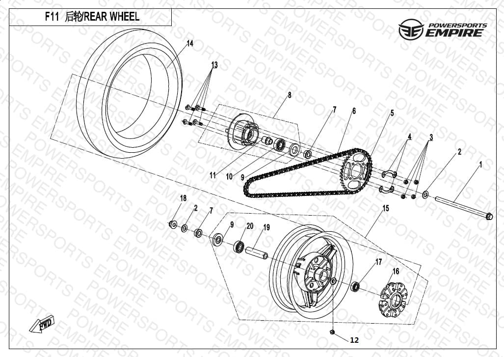 F11 — REAR WHEEL