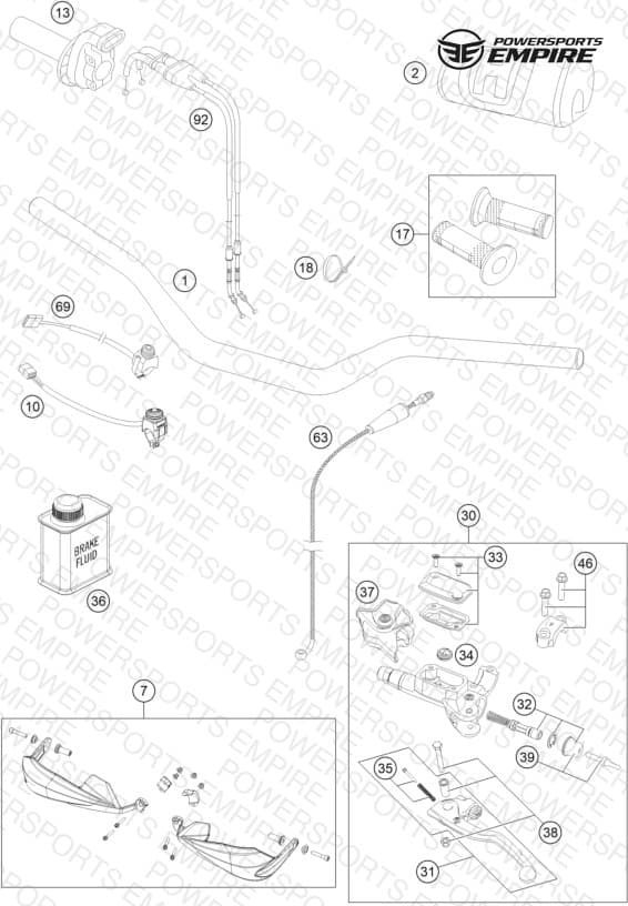 HANDLEBAR, CONTROLS