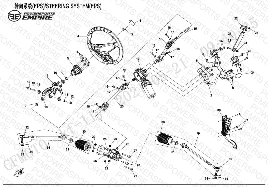 F10 — STEERING SYSTEM