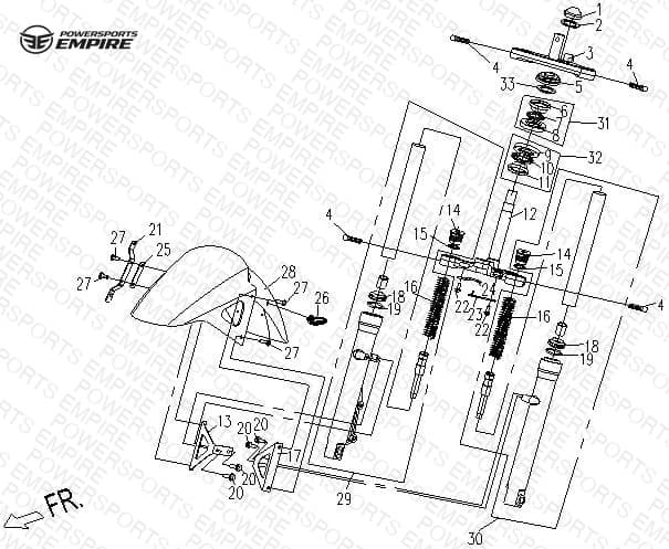 F08 — FRONT FORK