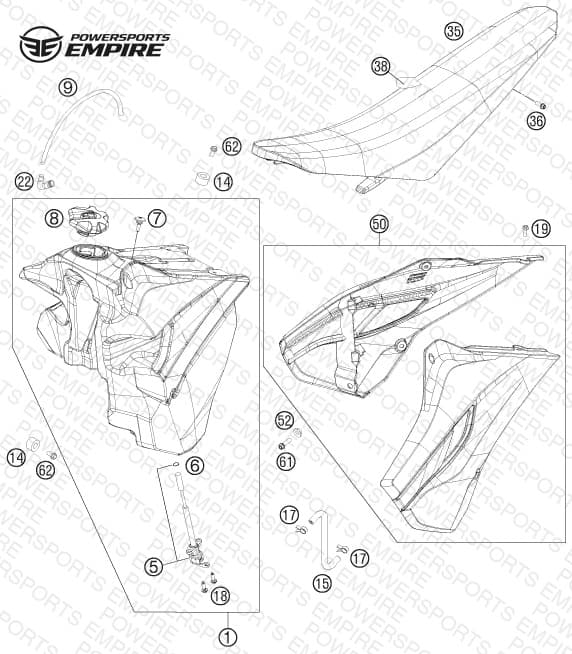 TANK, SEAT