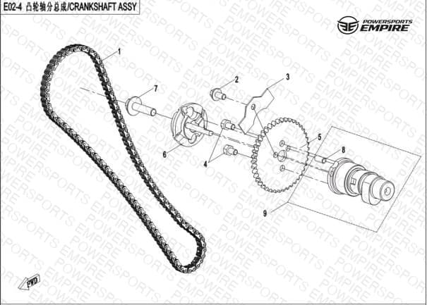 E02-4 — CAMSHAFT ASSY
