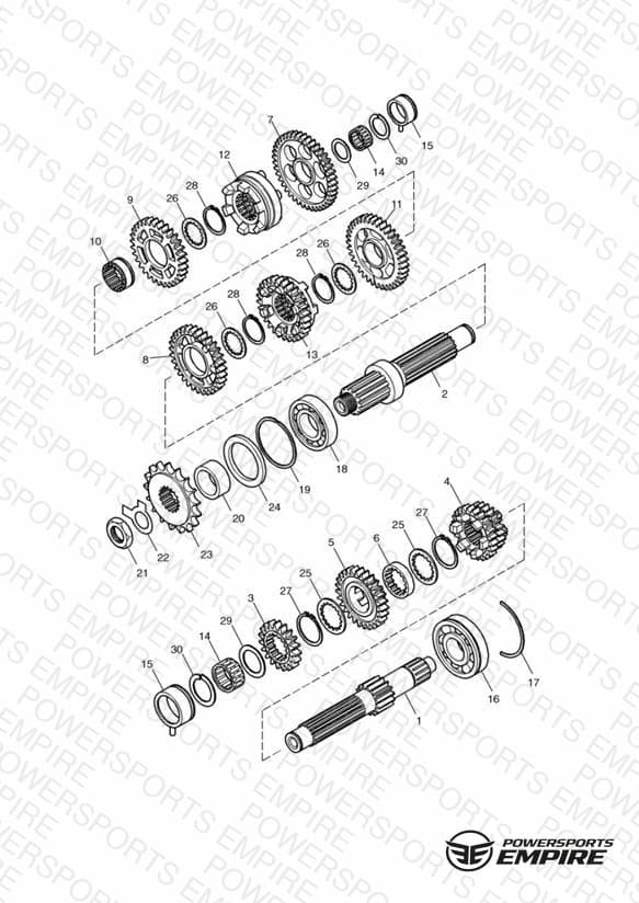 Transmission ENG NO 179829 » - Bonneville