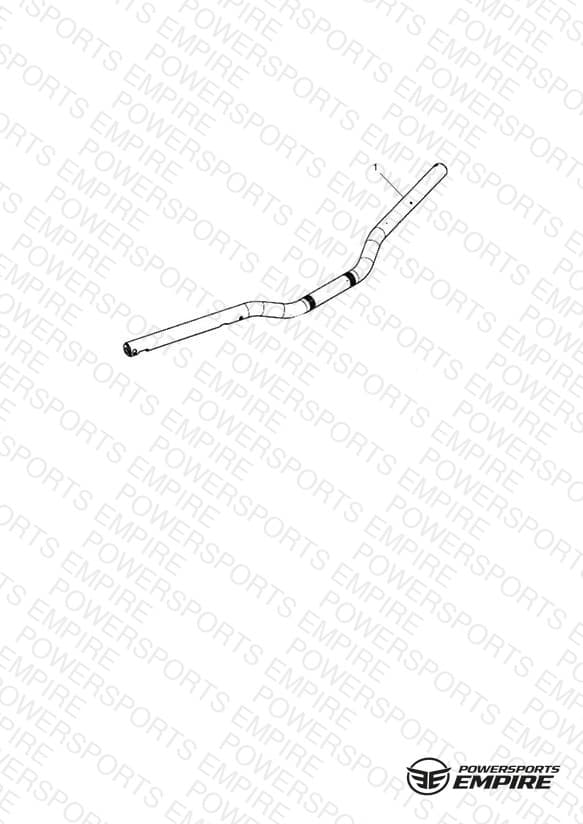 Handlebar, Alt, 25.4, Kit