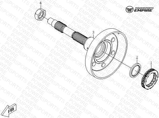 E17 — WET CLUTCH HOUSING