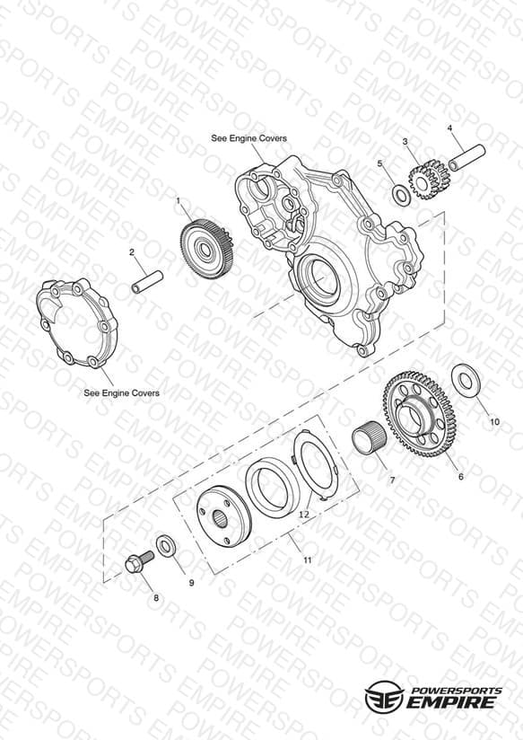 Starter Drive Gears - Eng No 491324 >