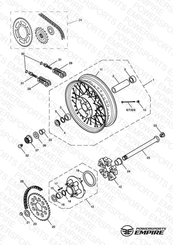 Rear Wheel/Final Drive