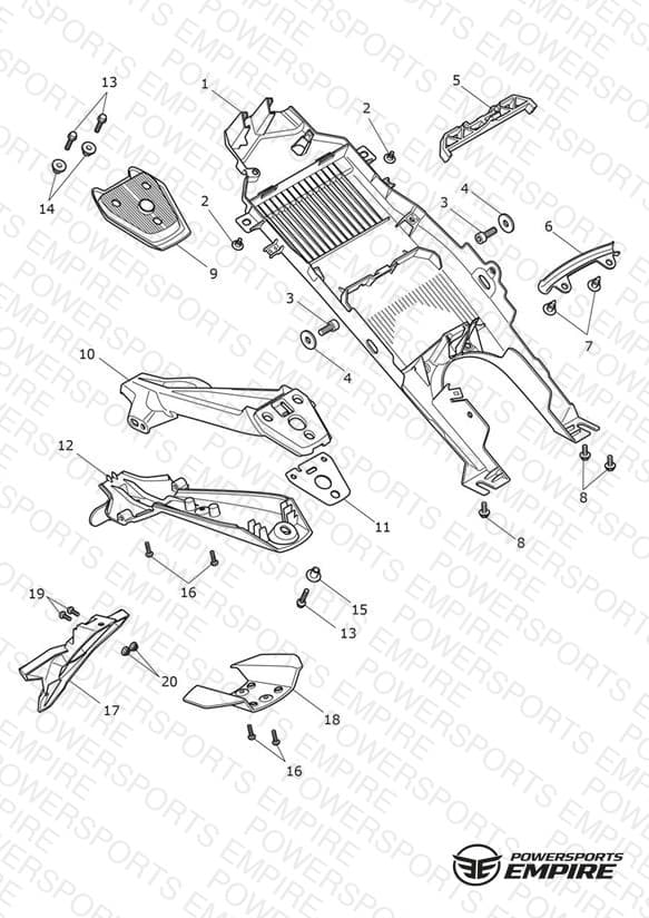 Rear Mudguard