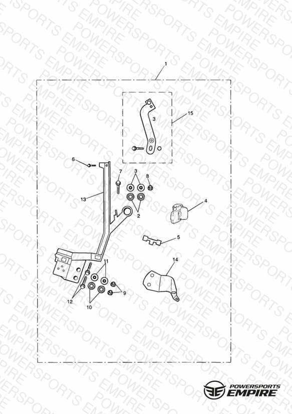 Pannier Rail, RH, Sub Assy