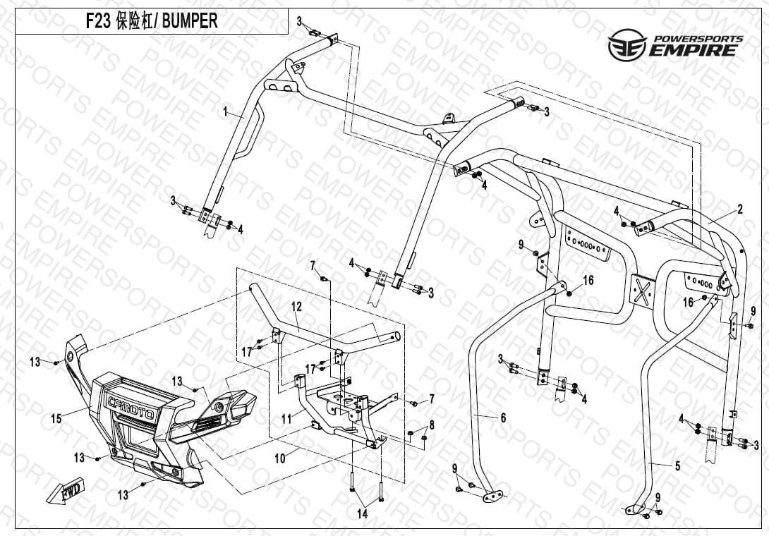 F23 — BUMPER