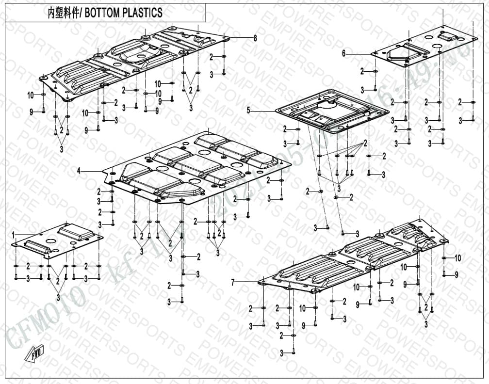 F04-5 — BOTTOM PLASTICS