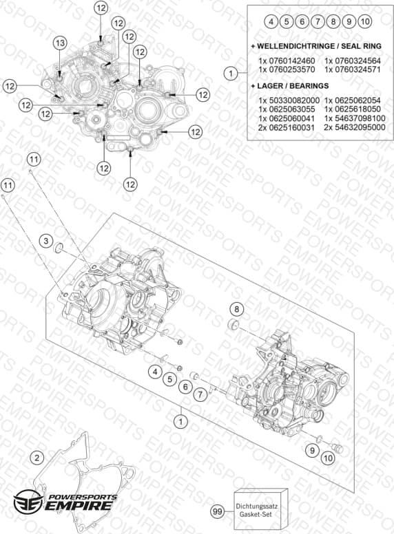 ENGINE CASE